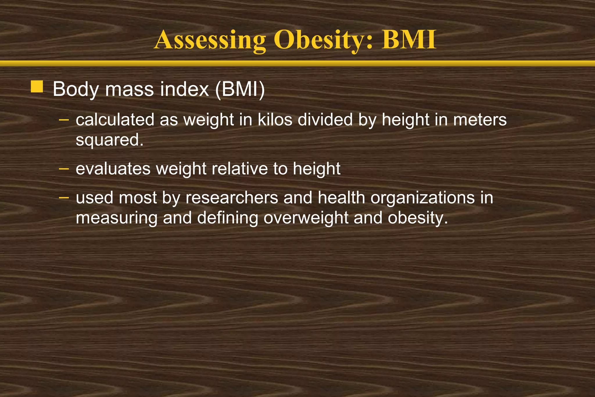 Obesity and Cardiovascular Diseases | PPT
