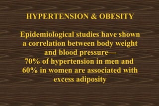 Obesity and Cardiovascular Diseases | PPT