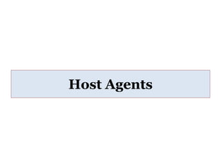 Host Agents
 