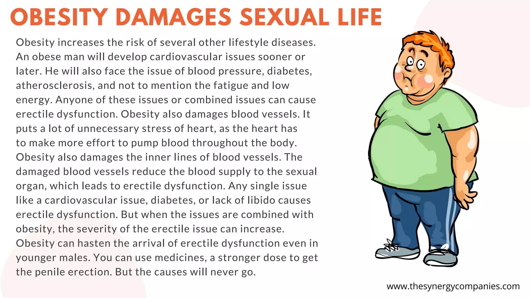 Obesity and erectile dysfunction - what are the symptoms