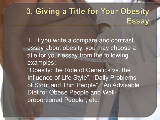 persuasive essay about obesity