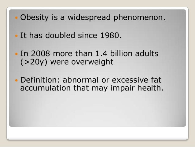 Obesity in germany