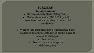OBESITY PPT. and its complications with clinical approach | PDF