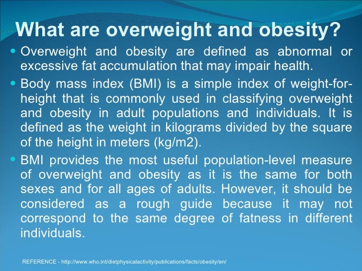 obesity powerpoint