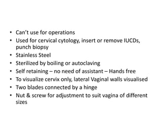 Obg Instruments Ppt OBG - Instruments. ! | PPTX