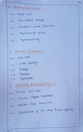 OBG DRUGS Notes. in pdf | PDF