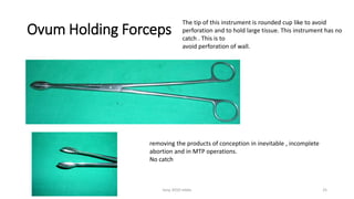 Obstetrics and gynaecology intruments used | PDF