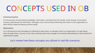 OB Google case study- Organisational behaviour | PPTX