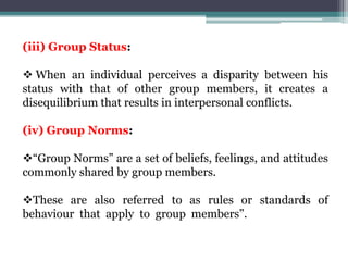 group dynamics | PPTX