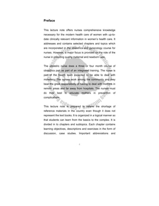 Ob gyn body | PDF