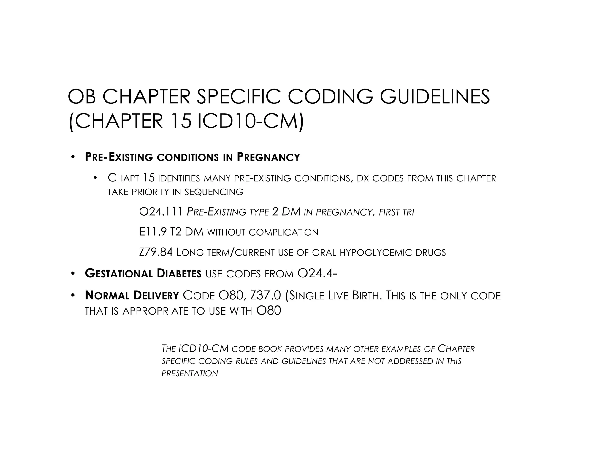 Ob gyn coding challenges and update handouts | PPT