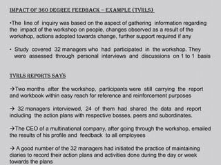 Assessment centre and 360 degree tool their usage