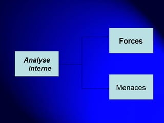 Analyse interne Forces Menaces 