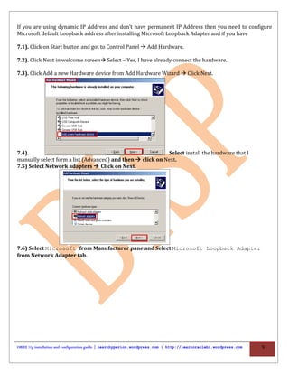 Obiee 11.1.1.5 installation and configuration guide | PDF