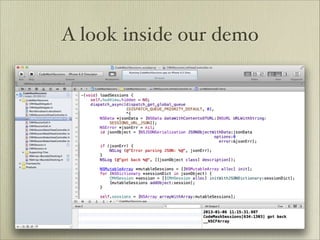 A look inside our demo
 