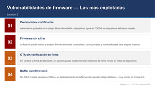 Ataques y Defensa en la Capa Física de Dispositivos IoT: Hardware ...