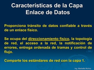 Obj 5 capa 2 - enlace de datos | PDF