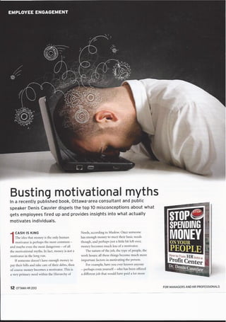 Busting Motivational Myths