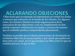  Segundo: evita malos entendidos y asegura que usted está respondiendo a la pregunta correcta.