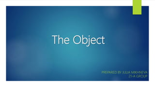Object | PPTX