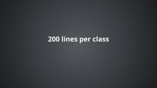 200	lines	per	class
 