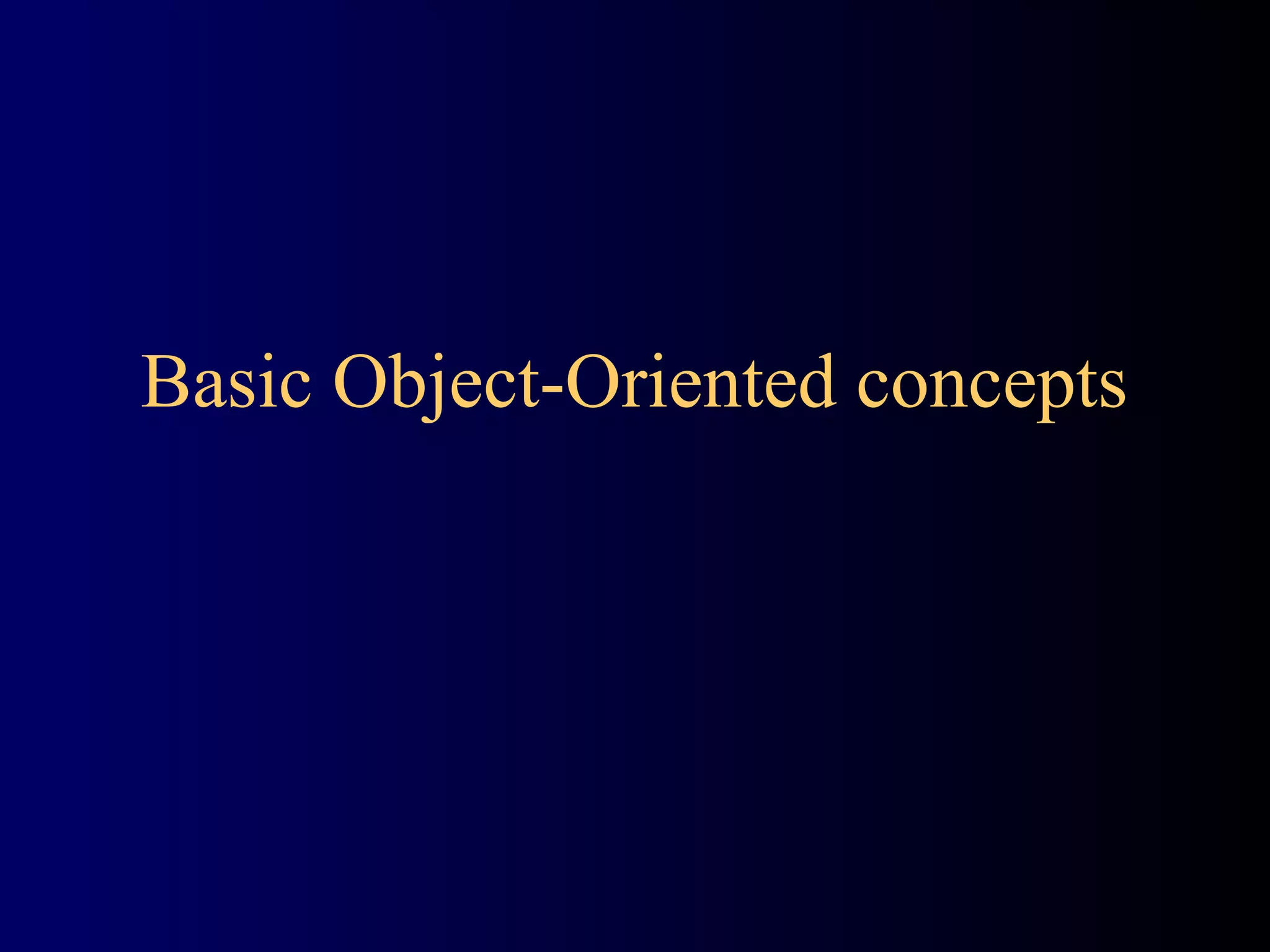 Object concepts | PPT