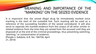 Seized Evidence Notes object-evidence-123456789876543-PPT.pptx
