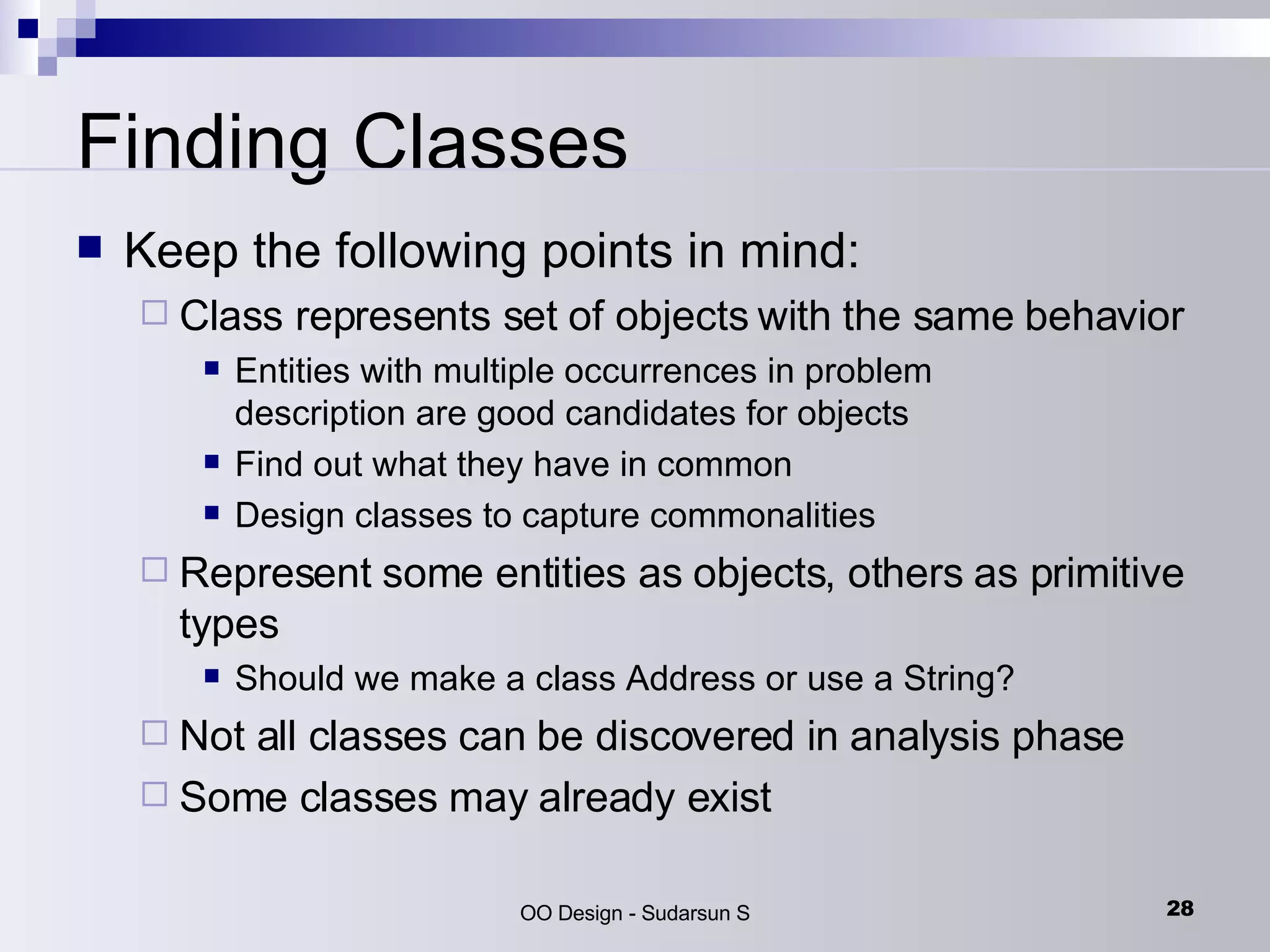 Object Oriented Design | PPT
