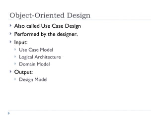 Object Oriented Analysis and Design with UML2 part2