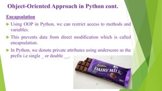Object oriented approach in python programming | PPT