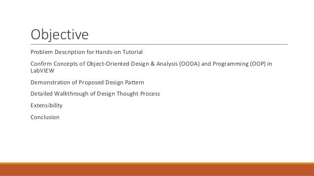Object Oriented Concepts And Design Patterns Object Oriented Concepts And Design Patterns