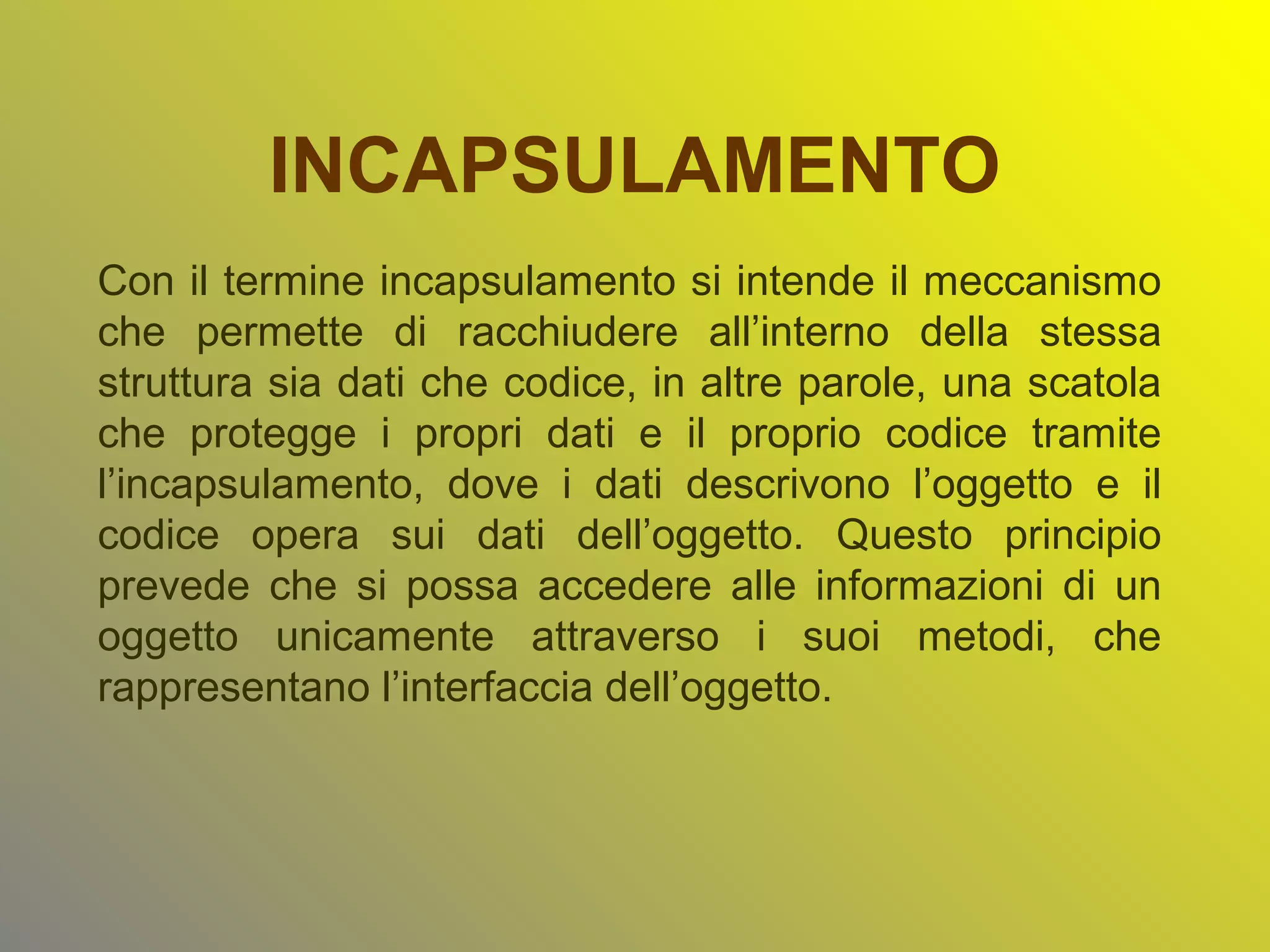 Object oriented programming | PPT