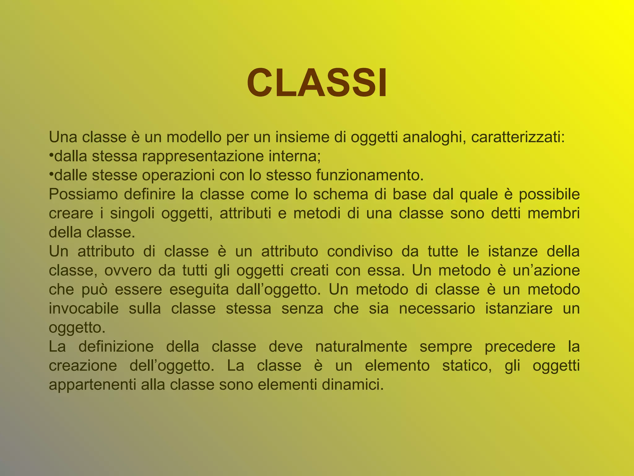 Object oriented programming | PPT
