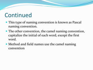 Object oriented programming | PPTX
