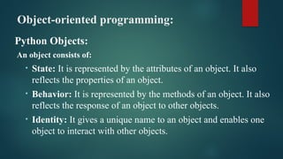 PYTHON OBJECT-ORIENTED PROGRAMMING.pptx