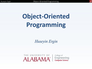 Object oriented programming | PPT