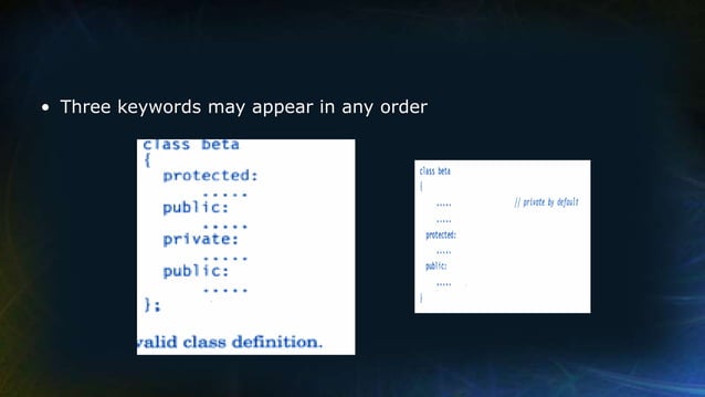 Object-Oriented Programming C++inheritance types of inheritanceexampple ...