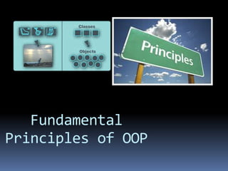 Fundamental 
Principles of OOP 
 