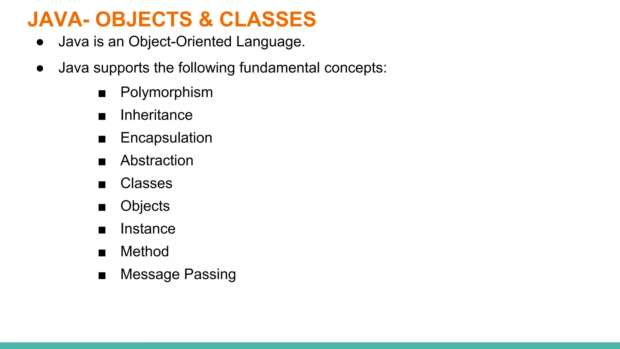 Object oriented programming in java | PPTX | Programming Languages ...