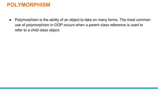 Object oriented programming in java | PPT