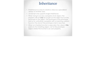 Object Oriented Programming in JavaScript | PPT