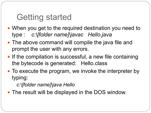 Object oriented programming-with_java | PPT