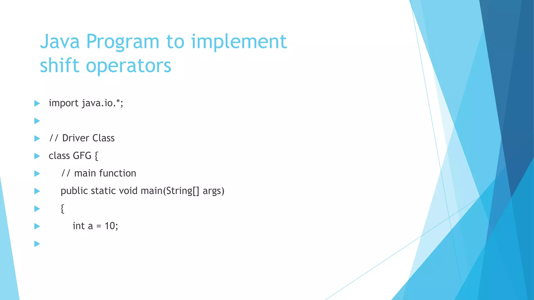 Object-Oriented Programming with Java UNIT 1 | PPTX