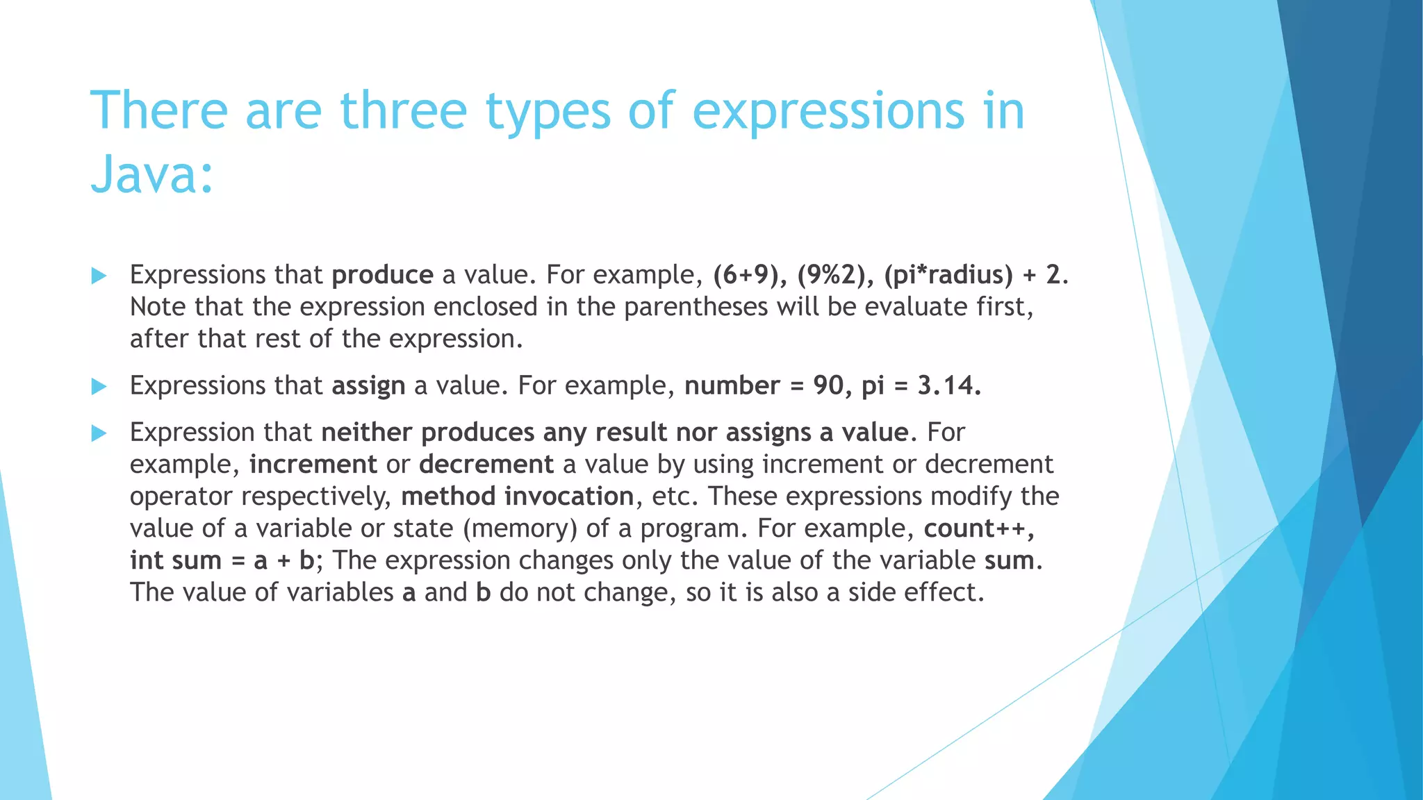 Object-Oriented Programming with Java UNIT 1 | PPT