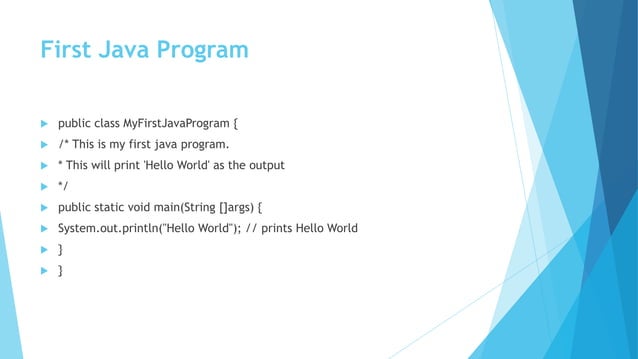 Object-Oriented Programming with Java UNIT 1 | PPT