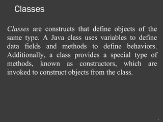Object and class | PPT