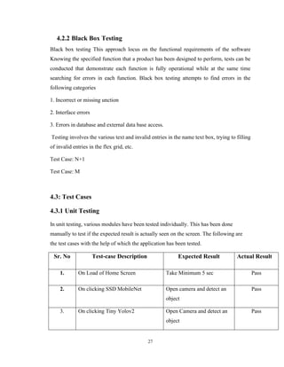 Object and pose detection