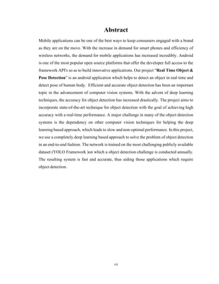 Object and pose detection