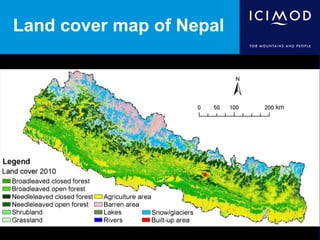 Land cover map of Nepal
 