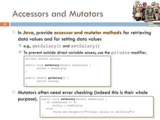 OO Development 4 - Object Concepts | PPT | Programming Languages ...